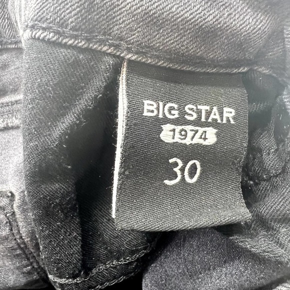 BIG STAR 1974 Women's size 30 Charcoal Grey Andrea Skinny Denim Jean - Picture 4 of 6
